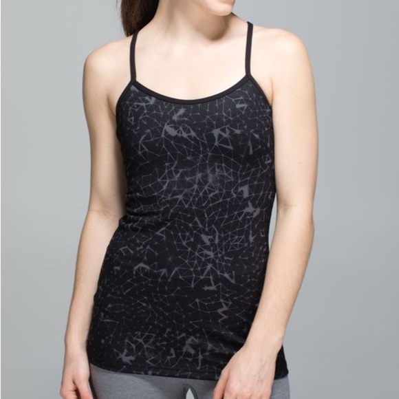 Lululemon Power Y Tank *Luon
Star Crushed Coal Black / Black - Picture 1 of 7